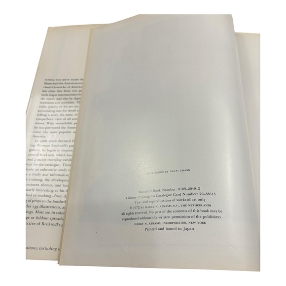 Norman Rockwell A Sixty Year Retrospective 1972 HC by Thomas Buechner - Picture 3 of 13